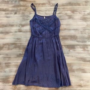 Willow & Clay Blue Spaghetti Strap Dress